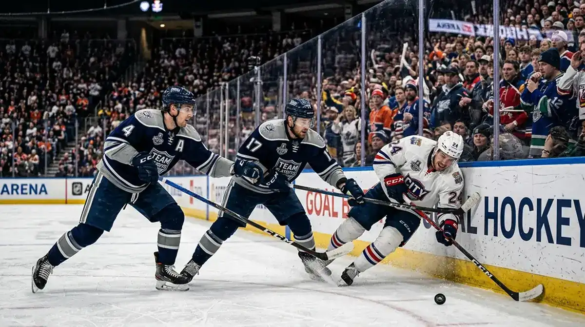 NHL playoff defensive play producing tight low-event hockey