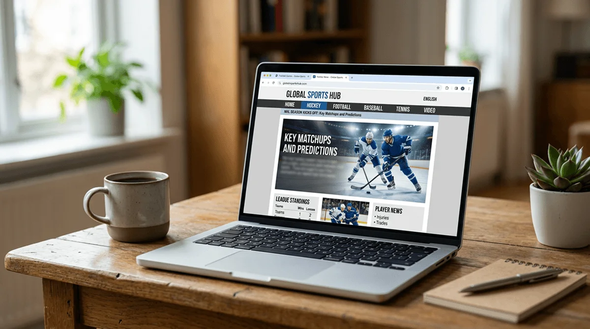 Swedish hockey news website with English-language coverage